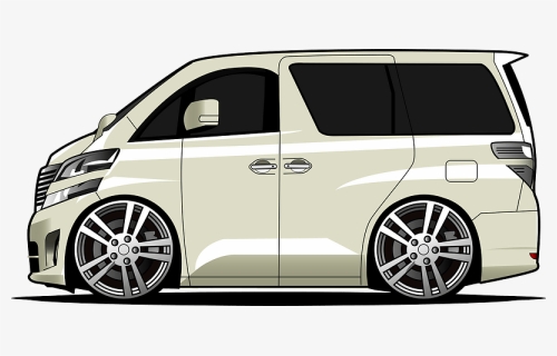 Toyota Vellfire Car Clipart ヴェル ファイア イラスト Hd Png Download Kindpng