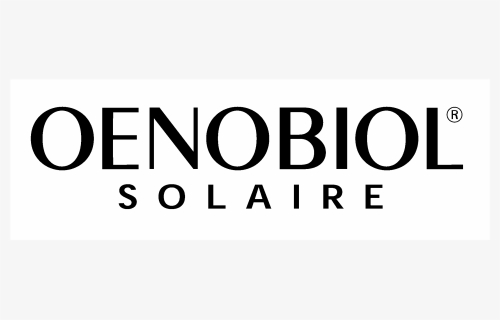 Oenobiol Solaire Logo Black And White - Oenobiol, HD Png Download, Free Download