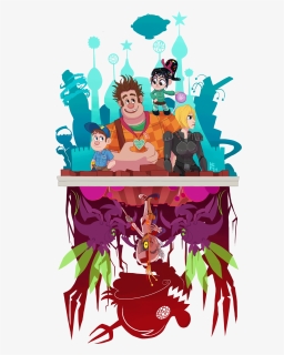 Wreck It Ralph Art, HD Png Download, Free Download