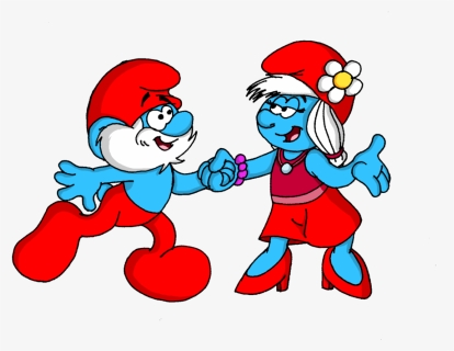 Papa Baby Hand Cliparts Image Royalty Free Stock Papa - The Smurfs, HD Png Download, Free Download