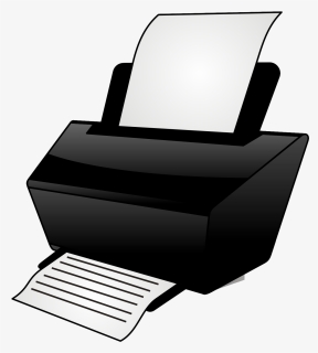 Printer Icon Vector , Png Download - Printer Clipart Png, Transparent Png, Free Download
