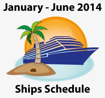 Ships Schedule Icon Jan Jun - Graphic Design, HD Png Download, Free Download