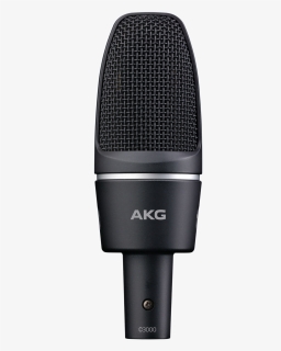 Studio Microphone Png - Akg C3000, Transparent Png, Free Download