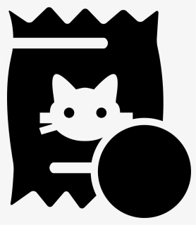 5 Kg Cats Food Bag - Icon Cat Png Food, Transparent Png, Free Download