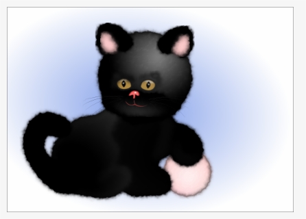 Black Cat Clip Arts - Black Cat, HD Png Download, Free Download