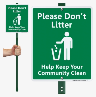 Please Be Respectful Sign, HD Png Download, Free Download