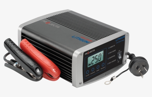 12v Automatic 25 Amp 5 Stage Lithium Battery Charger - 12v 50 Amp Battery Charger, HD Png Download, Free Download