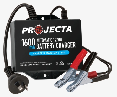 12v Automatic 1600ma 2 Stage Battery Charger , Png - Projecta, Transparent Png, Free Download