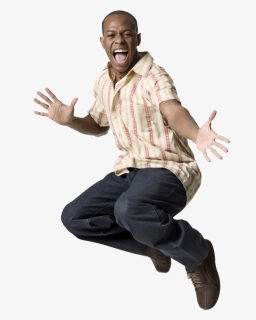 Black Man Jumping Png , Png Download - Man Jumping No Background, Transparent Png, Free Download