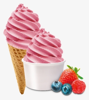 Fruit Of The Forest Frozen Yoghurt, HD Png Download, Free Download