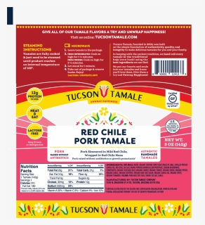 Red Chile Pork Tamale - 850001124010, HD Png Download, Free Download