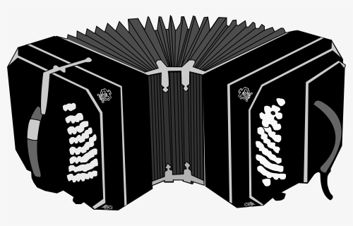 Instruments Clipart Accordion - Bandoneon Clipart, HD Png Download, Free Download