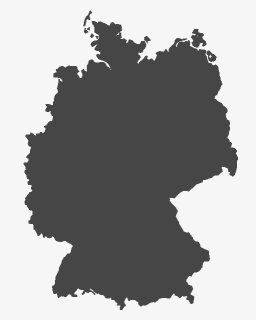 Map Of Germany - Germany Map Png, Transparent Png, Free Download