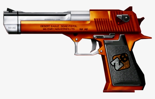 Regular Desert Eagle Damage And Reload, One Extra Spare - Firearm, HD Png Download, Free Download