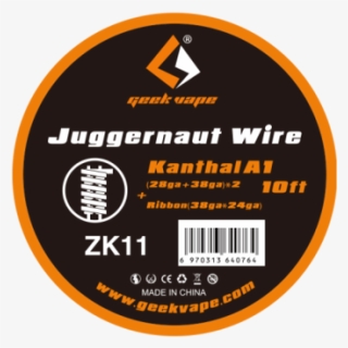 Geekvape Ka1 Juggernaut Wire, HD Png Download, Free Download