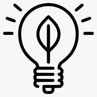 Eco Light - Light Bulb Svg Free, HD Png Download, Free Download