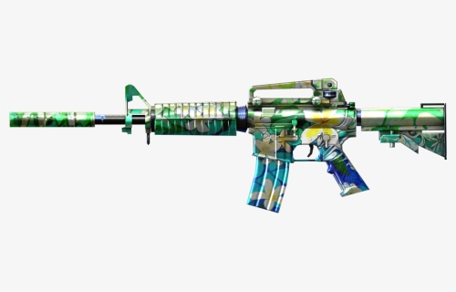M4a1-s Lily Render - M4 Carbine, HD Png Download, Free Download