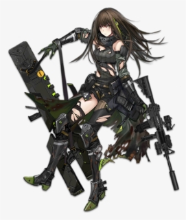 M4a1 Girls Frontline Mod 3, HD Png Download, Free Download
