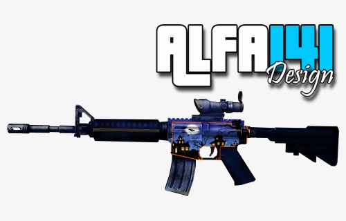 Assault Rifle Silhouette, HD Png Download, Free Download