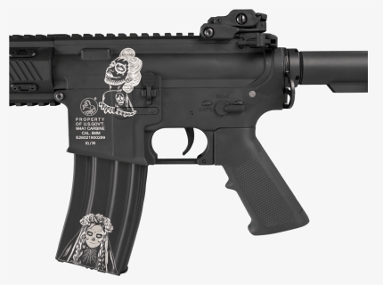Cybergun Colt M4 Halloween Customs Aeg Full Metal - G&g Combat Machine Gen 2, HD Png Download, Free Download