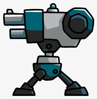 Sentry Gun - Scribblenauts Cool Weapons, HD Png Download, Free Download