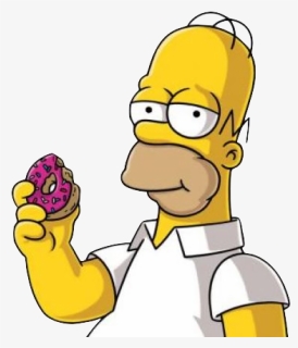 Donut Homer Simpson, HD Png Download, Free Download