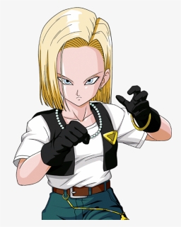 Android 18 Cell Saga, HD Png Download, Free Download