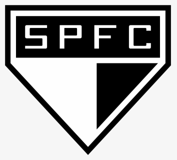 Sao Paulo Futebol Clube De Sao Paulo Sp Logo Black - São Paulo Fc, HD Png Download, Free Download