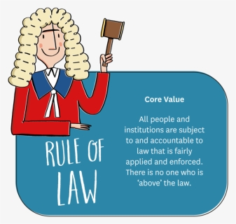 Great Britain Value Rule Of Law - Cartoon, HD Png Download, Free Download