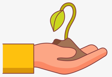 Hand With Seedling, Water Tank, Spade Clipart , Png, Transparent Png, Free Download