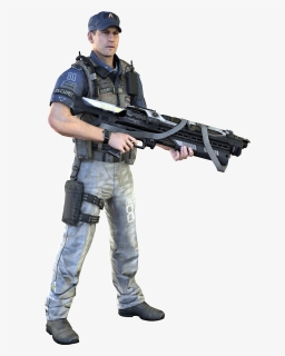 Advanced Warfare Zombies Png - Assault Rifle, Transparent Png, Free Download
