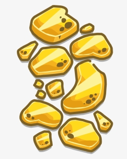 Gold Walkway Sprite - Gold Sprite, HD Png Download, Free Download
