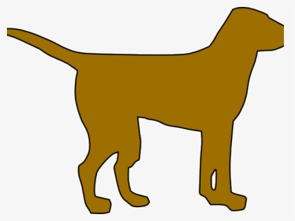 Dog Clipart Clipart Outline - Dog, HD Png Download, Free Download