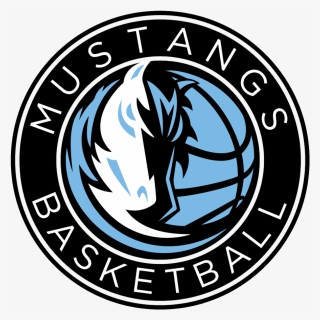 Mustang Basketball Logo Rgb-02 - Dallas Mavericks, HD Png Download, Free Download
