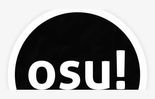 Osu Logo Black And White , Png Download - Osu Black And White, Transparent Png, Free Download