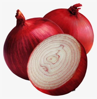 Two Onions And Half An Onion - Red Onion, HD Png Download, Free Download