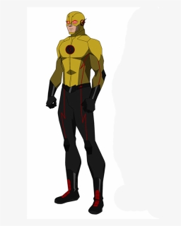 Cw Flash Point Paradox, Comic Superheroes, Reverse - Kid Flash White Suit, HD Png Download, Free Download