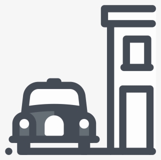 Taxi Office Icon, HD Png Download, Free Download