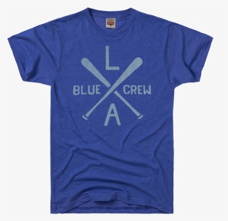 Dodgers Blue Crew Shirt, HD Png Download, Free Download