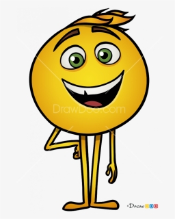 665 X 934 - Gene Emoji Movie Drawing, HD Png Download, Free Download