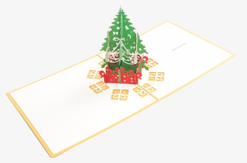 Christmas Tree With Presents - Christmas Tree, HD Png Download, Free Download