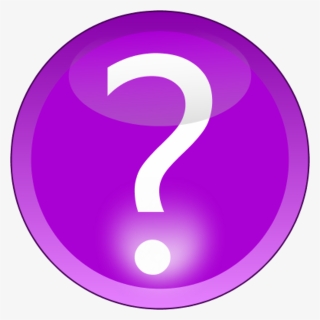Pink Clipart Exclamation Mark - Question Mark With Purple Background, HD Png Download, Free Download