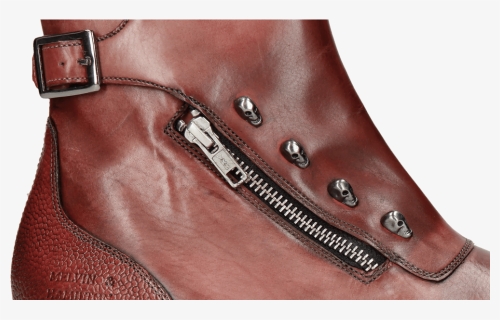 Ankle Boots Elvis 25 Scotch Grain Burgundy - Leather Jacket, HD Png Download, Free Download