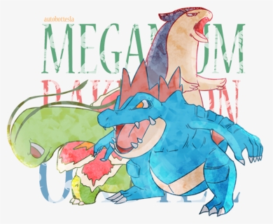 Meganium, Bakphoon , Ordile - Pokemon Johto Feraligatr Typhlosion Meganium, HD Png Download, Free Download
