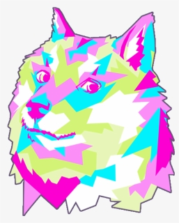 Dogehypercolour - Cat, HD Png Download, Free Download