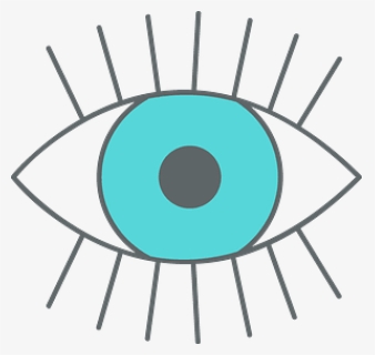 Simple Eye Clipart - Eye Mirror, HD Png Download, Free Download