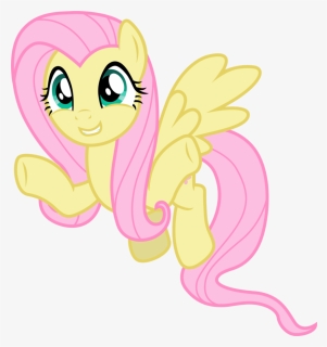 Fluttershy By Davidsfire - Fluttershy Flying Vector, HD Png Download, Free Download