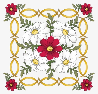 Pretty Flowers Is A Downloadable Machine Embroidery - Marguerite Daisy, HD Png Download, Free Download