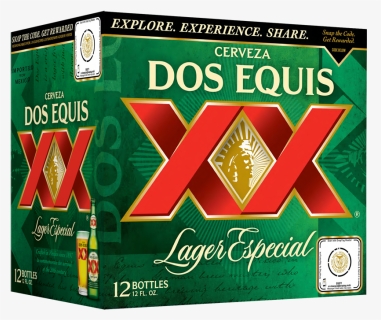 Dos Equis 12 Pack Bottles, HD Png Download, Free Download