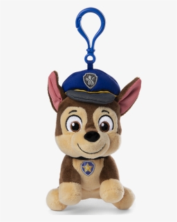 Paw Patrol Chase Backpack Clip - Stuffed Toy, HD Png Download, Free Download